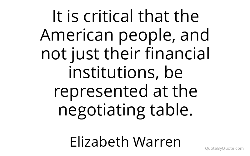 Preview image for this quote by Elizabeth Warren