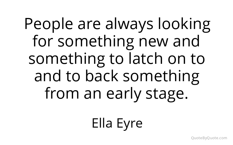 Preview image for this quote by Ella Eyre
