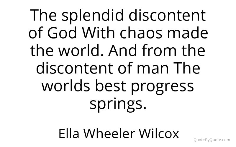 Preview image for this quote by Ella Wheeler Wilcox