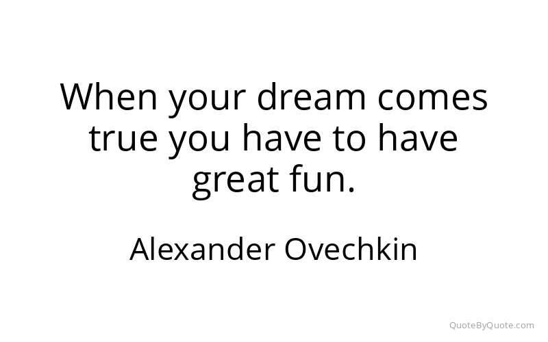 Preview image for this quote by Alexander Ovechkin