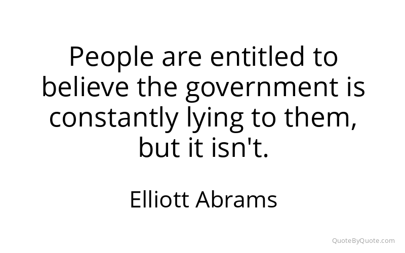 Preview image for this quote by Elliott Abrams