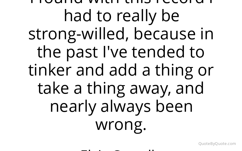 Preview image for this quote by Elvis Costello