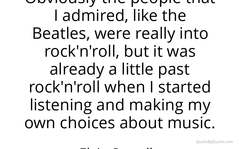 Preview image for this quote by Elvis Costello