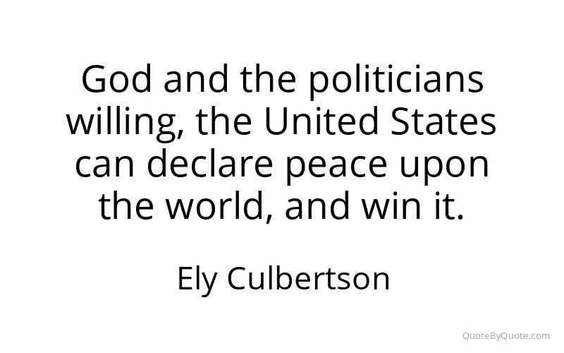 Preview image for this quote by Ely Culbertson