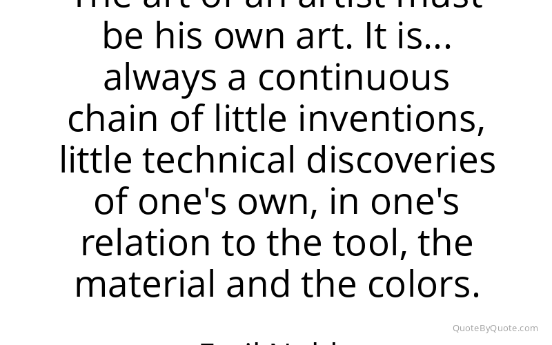 Preview image for this quote by Emil Nolde