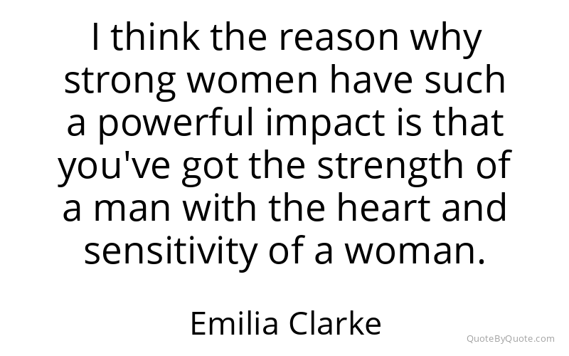Preview image for this quote by Emilia Clarke