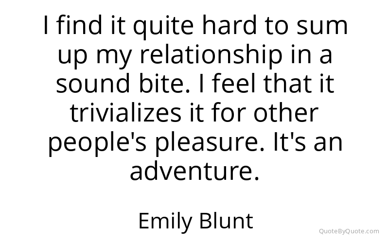 Preview image for this quote by Emily Blunt