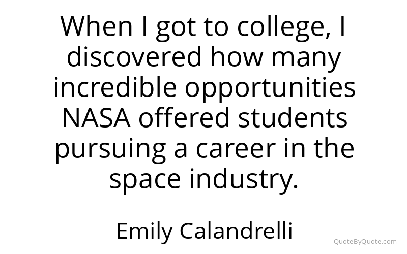 Preview image for this quote by Emily Calandrelli