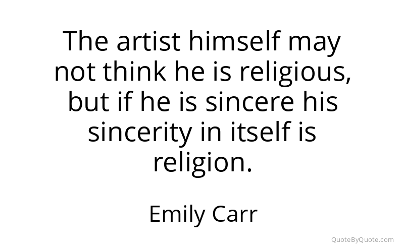 Preview image for this quote by Emily Carr