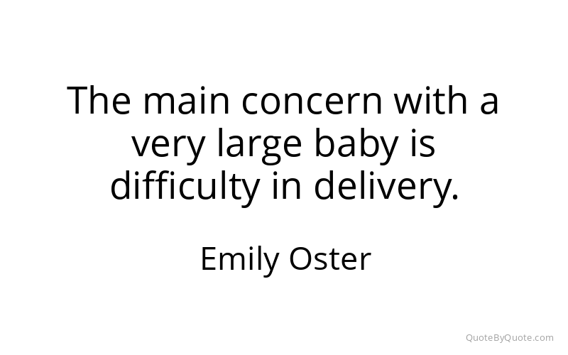 Preview image for this quote by Emily Oster