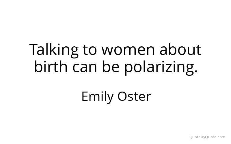 Preview image for this quote by Emily Oster