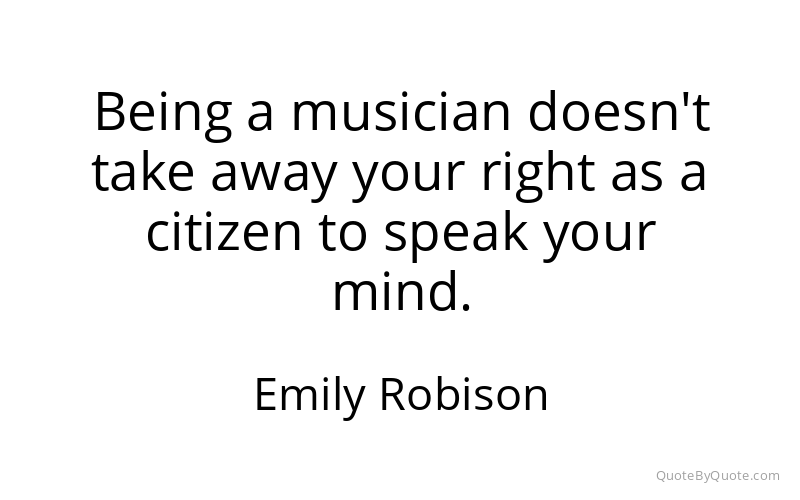 Preview image for this quote by Emily Robison