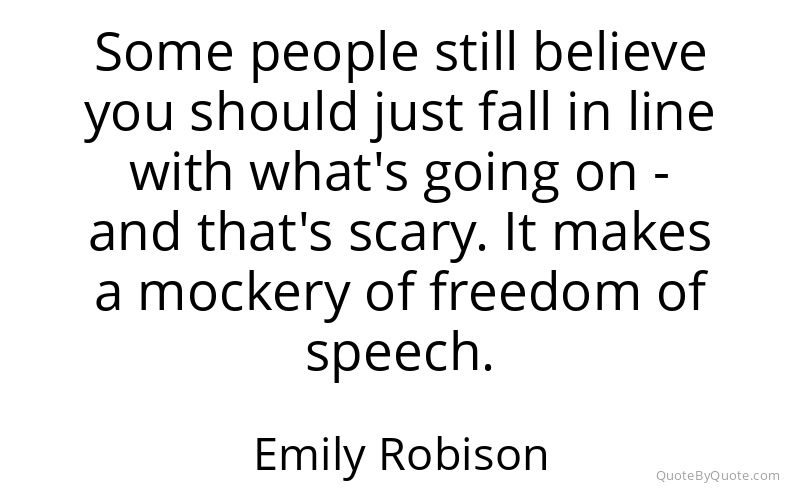 Preview image for this quote by Emily Robison