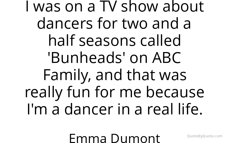 Preview image for this quote by Emma Dumont