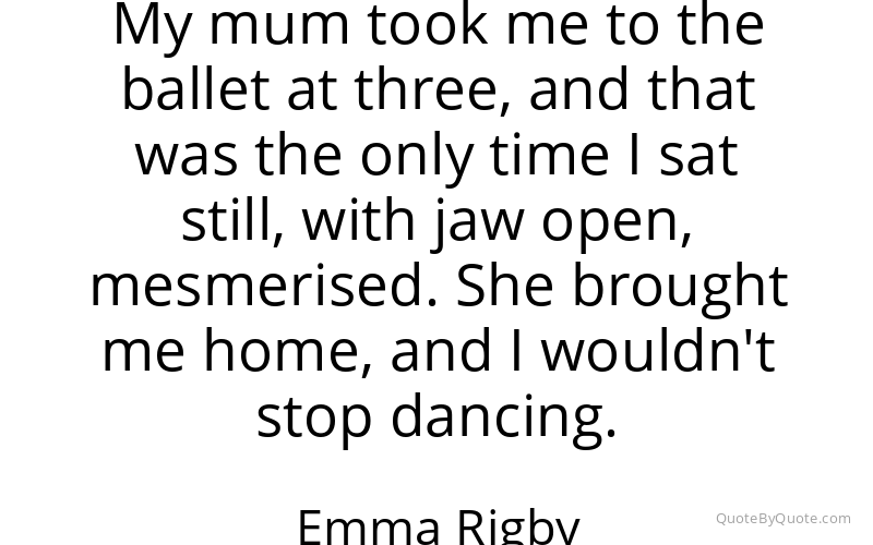 Preview image for this quote by Emma Rigby
