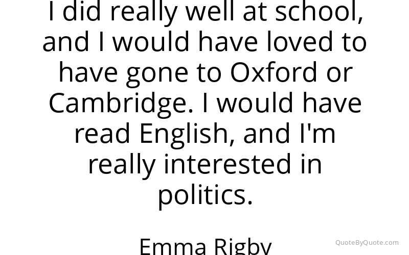 Preview image for this quote by Emma Rigby
