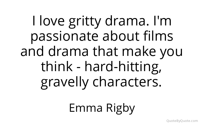 Preview image for this quote by Emma Rigby