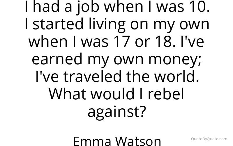 Preview image for this quote by Emma Watson