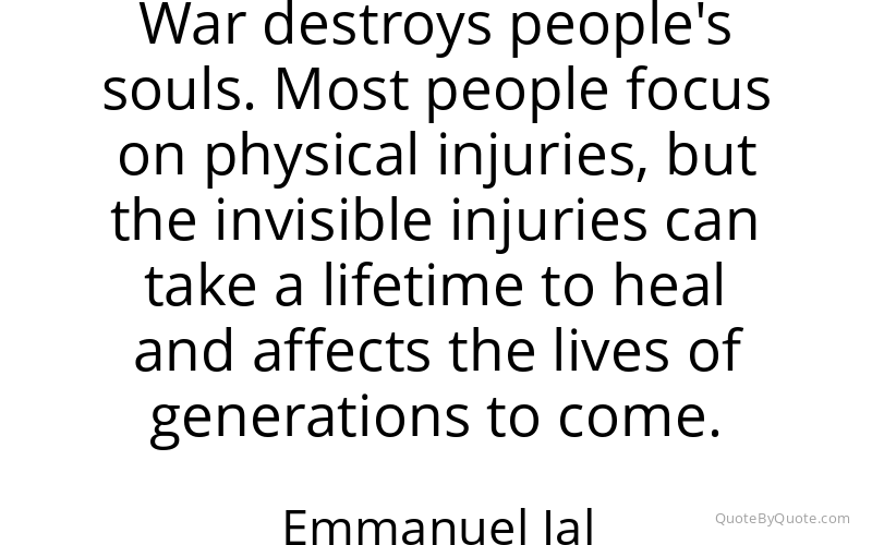 Preview image for this quote by Emmanuel Jal