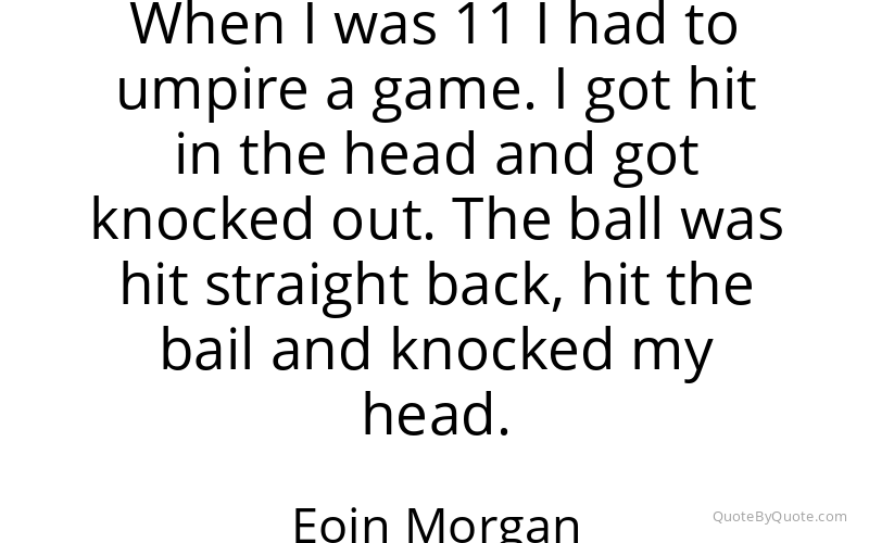 Preview image for this quote by Eoin Morgan