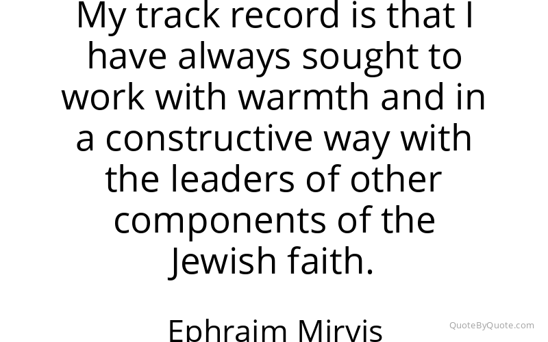 Preview image for this quote by Ephraim Mirvis
