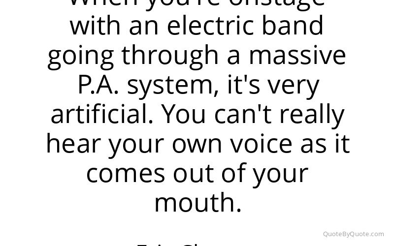Preview image for this quote by Eric Clapton