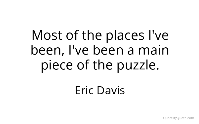 Preview image for this quote by Eric Davis
