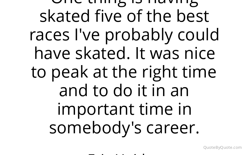 Preview image for this quote by Eric Heiden