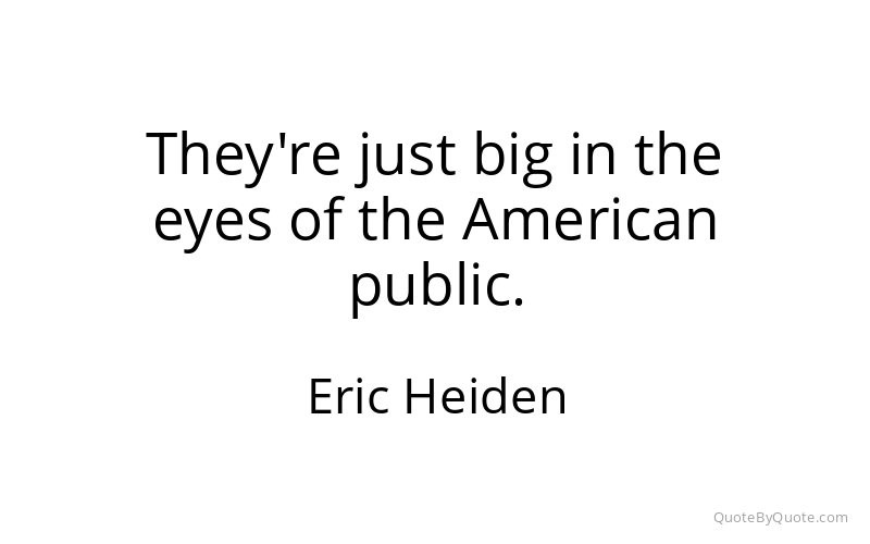 Preview image for this quote by Eric Heiden