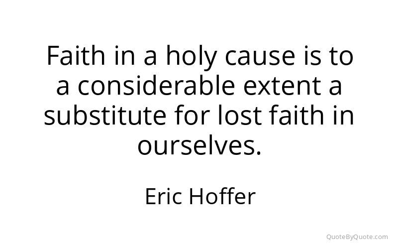 Preview image for this quote by Eric Hoffer