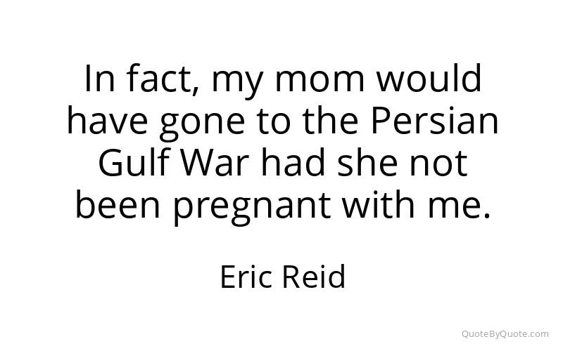 Preview image for this quote by Eric Reid