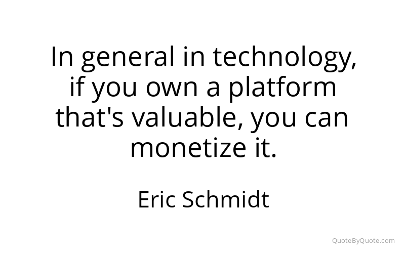 Preview image for this quote by Eric Schmidt