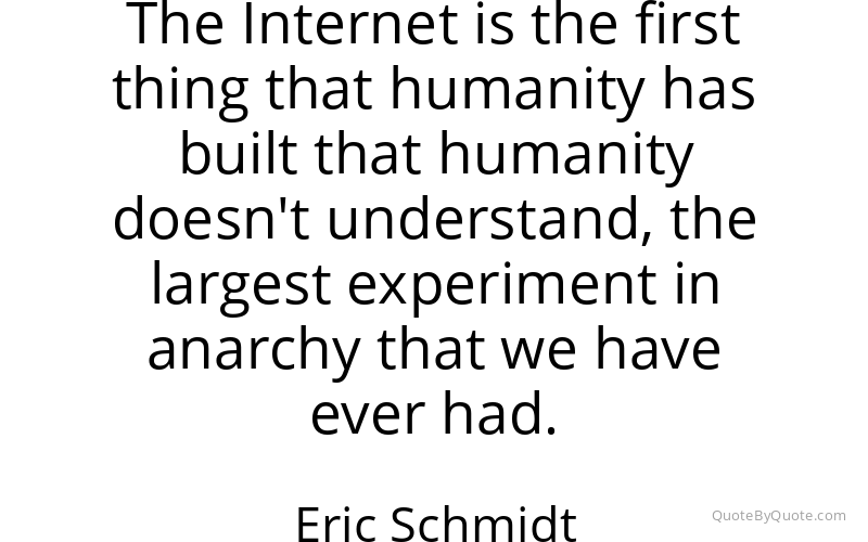 Preview image for this quote by Eric Schmidt