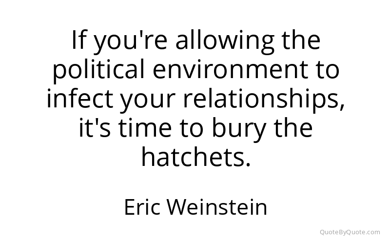 Preview image for this quote by Eric Weinstein
