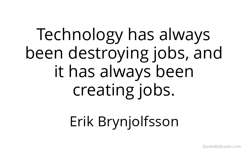 Preview image for this quote by Erik Brynjolfsson