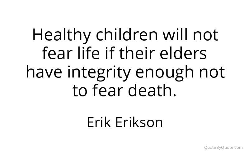 Preview image for this quote by Erik Erikson