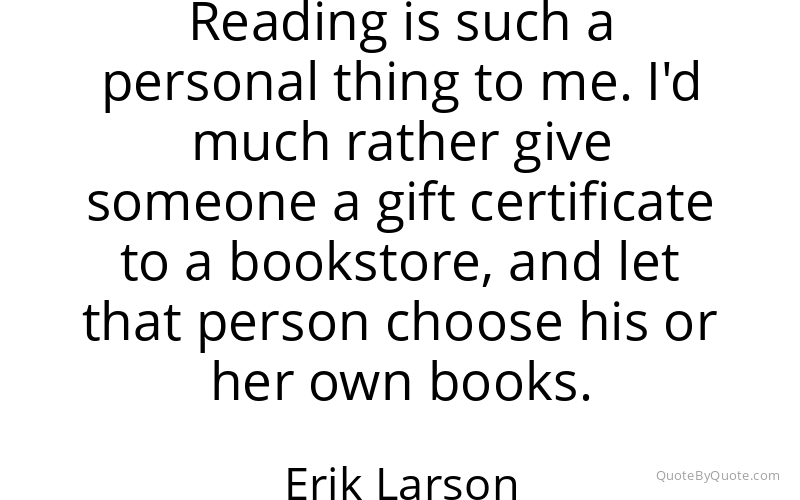 Preview image for this quote by Erik Larson