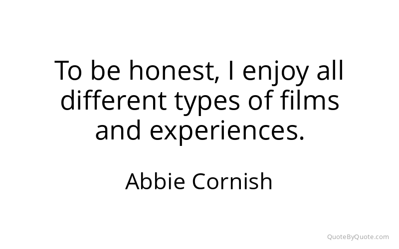 Preview image for this quote by Abbie Cornish