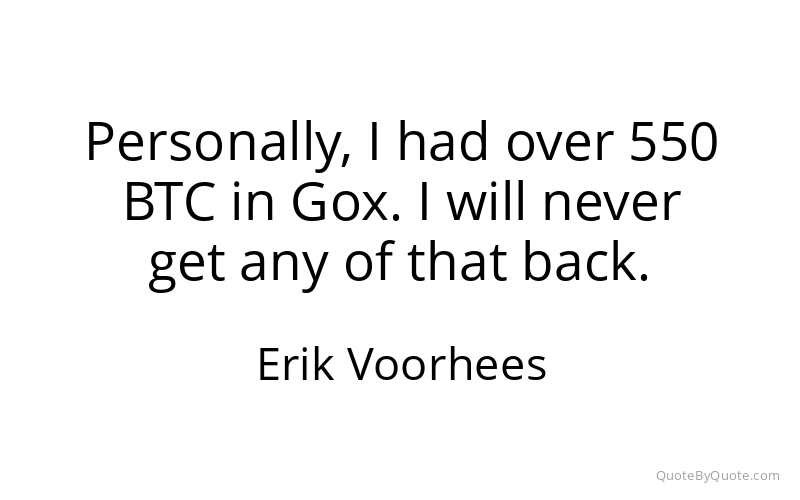 Preview image for this quote by Erik Voorhees