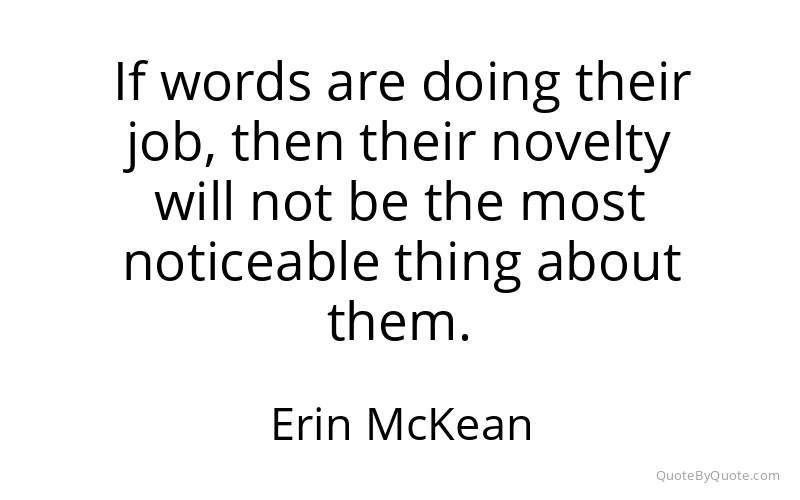 Preview image for this quote by Erin McKean