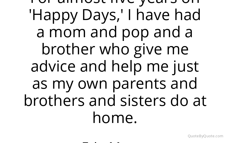 Preview image for this quote by Erin Moran