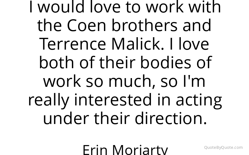 Preview image for this quote by Erin Moriarty