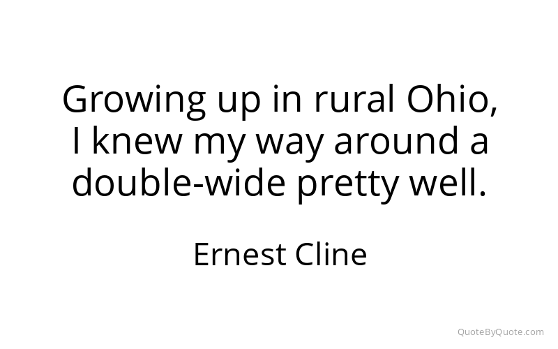 Preview image for this quote by Ernest Cline