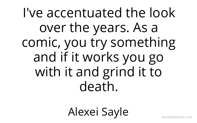 Preview image for this quote by Alexei Sayle