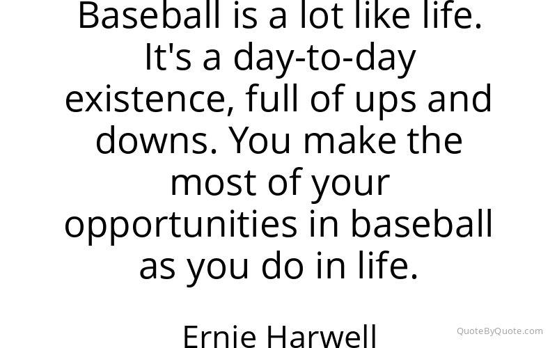 Preview image for this quote by Ernie Harwell