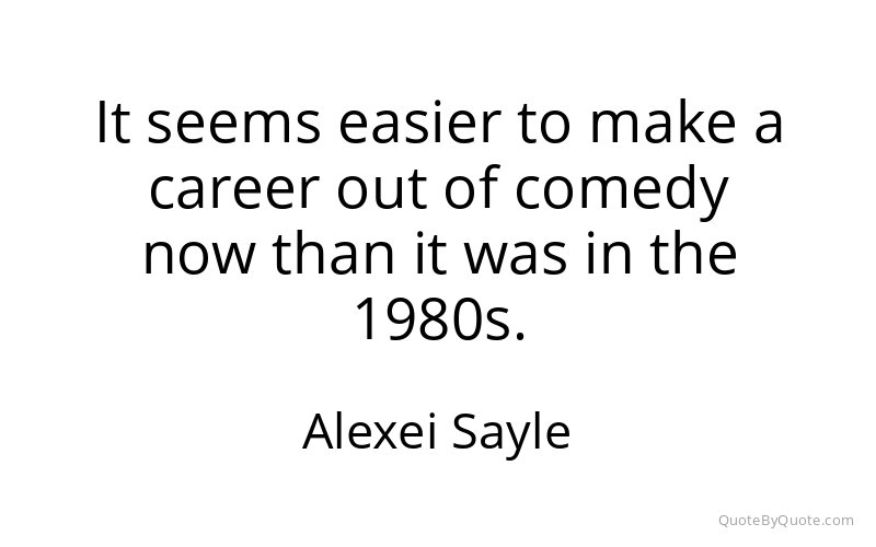 Preview image for this quote by Alexei Sayle