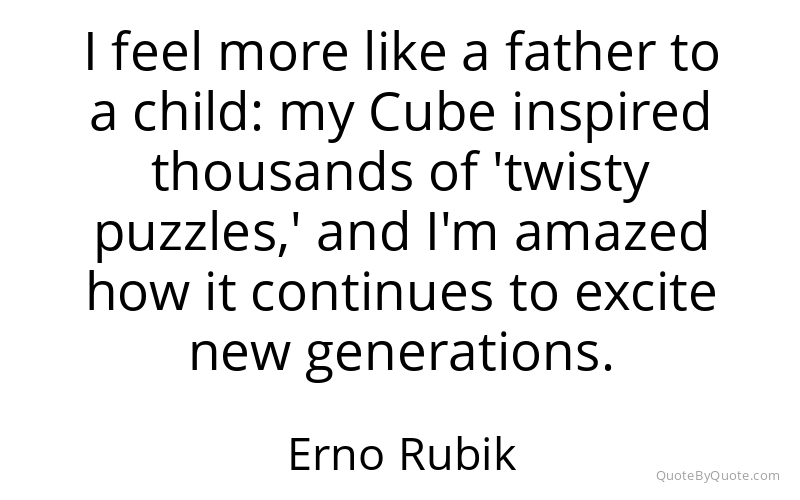 Preview image for this quote by Erno Rubik