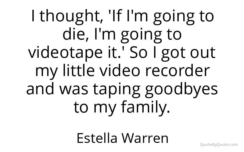 Preview image for this quote by Estella Warren