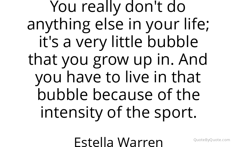 Preview image for this quote by Estella Warren