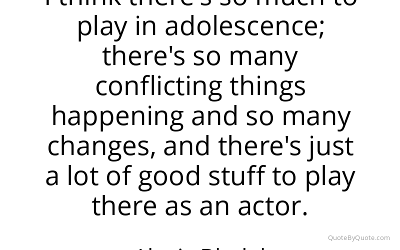 Preview image for this quote by Alexis Bledel